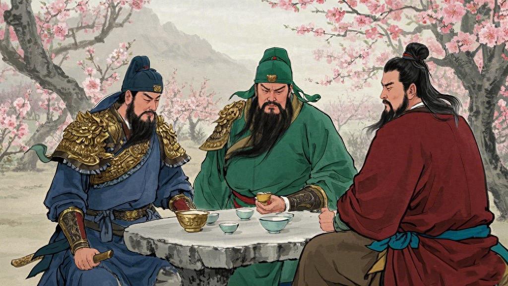 东汉末年乱世风云：刘关张桃园结义与宦官专权的黑暗时代