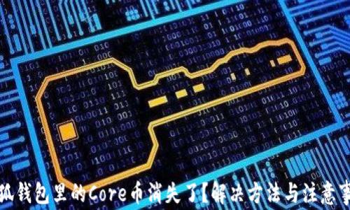 小狐钱包里的Core币消失了？解决方法与注意事项